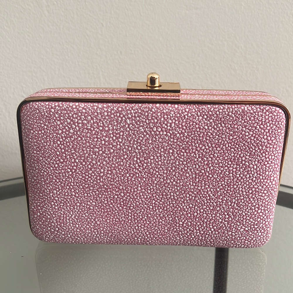 J.McLaughlin box purse pink